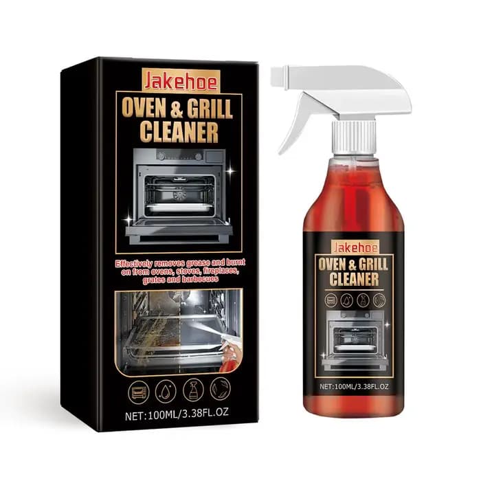 Mousse Nettoyante Puissante pour Fours et Grilles – Élimine les Taches d'Huile des Cuisinières – Net