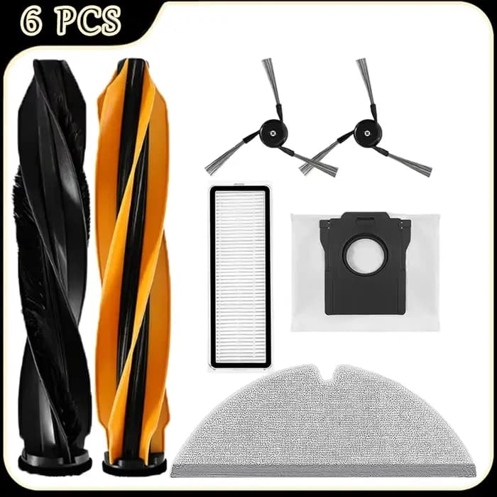 Accessoires pour aspirateur robot Dreame D20 Pro Plus : brosse principale, filtres HEPA, tampons de 