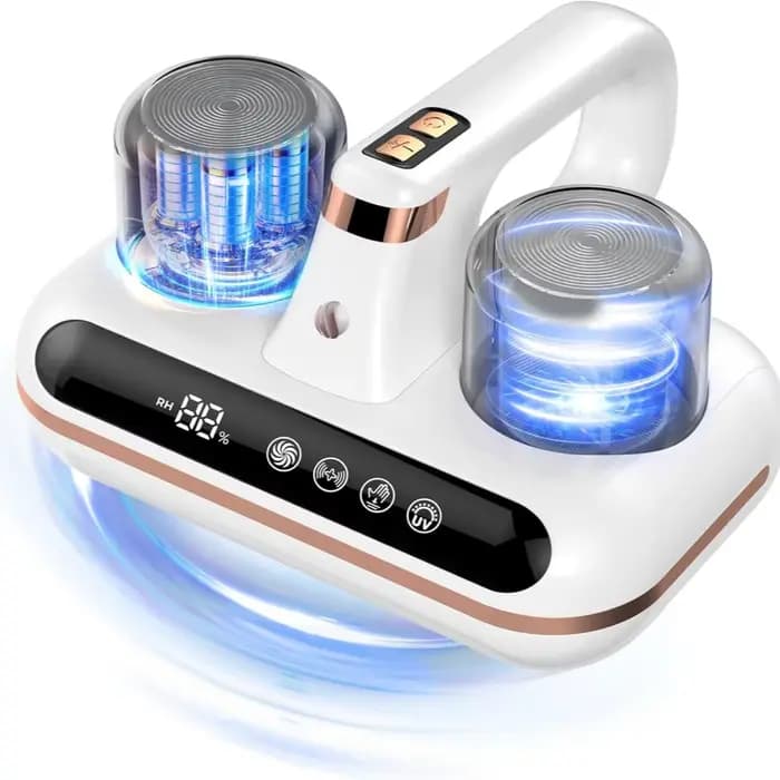 Aspirateur pour matelas – Aspirateur de lit sans fil 5 en 1, alimenté par la technologie UV-C Light 