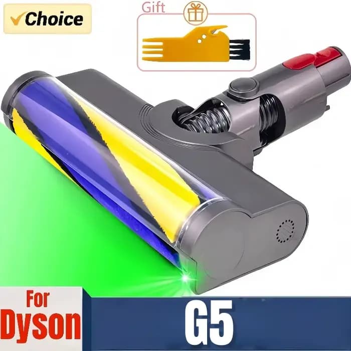 Pour Dyson V7 V8 V10 V11 V15 V6 V12Slim SV18 V10Slim G5 aspirateurs sans fil éguipé avec tête de net