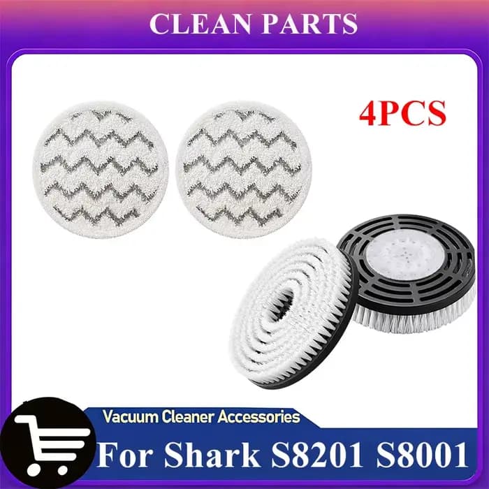 Pièces de rechange pour balai vapeur Shark série S8201/S8001/S7201/S7000, tampons de remplacement et