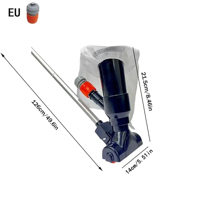 Ensemble d'aspirateur de piscine, filet de nettoyage des fonds de piscine, filtre de piscine, ensemb
