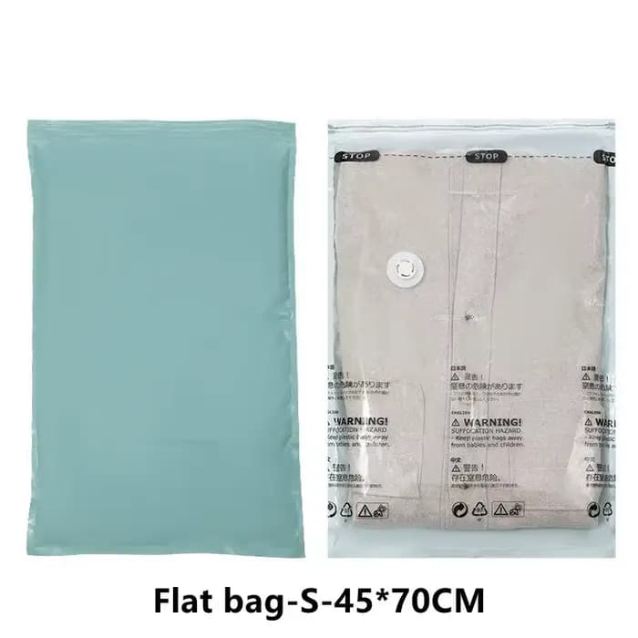 Sacs de rangement sous vide de voyage extra grands sans pompe, sacs de compression pour vêtements, c