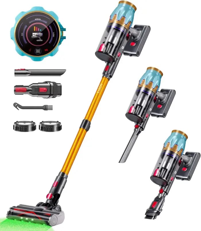 Aspirateur à main sans fil V15, puissance d'aspiration élevée, multifonction, moteur sans balais, id