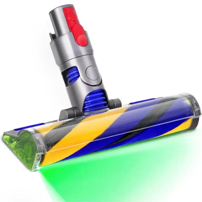 Tête de nettoyage LED douce et moelleuse, améliorée, pour aspirateur Dyson V7 V8 V10 Cyclone V11 Ani