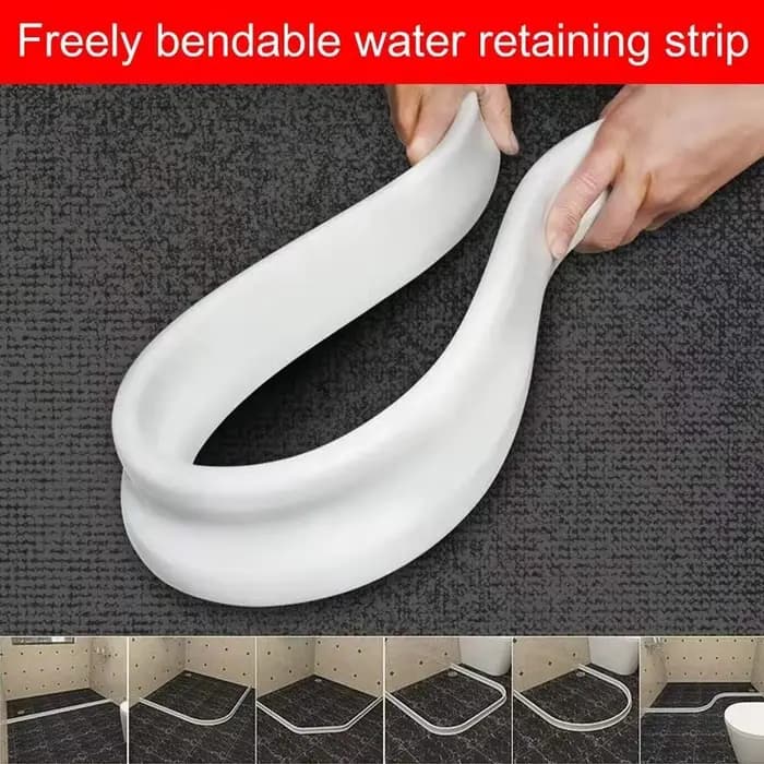 Système de rétention d'eau pliable, barrière de douche, bouchon d'eau de cuisine, fantaisie, seuil