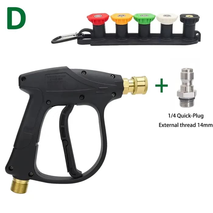 Nettoyeur haute pression pour le nettoyage de voiture, pistolet Karcher à eau, tuyau à connecteur ra