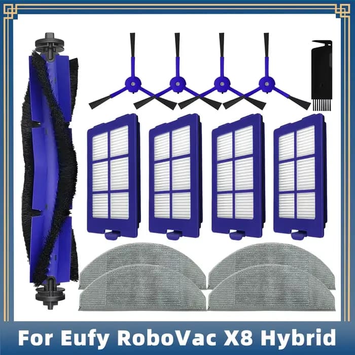 Pièces de rechange pour aspirateur Robot hybride Anker Eufy RoboVac X8, accessoires, brosse latérale