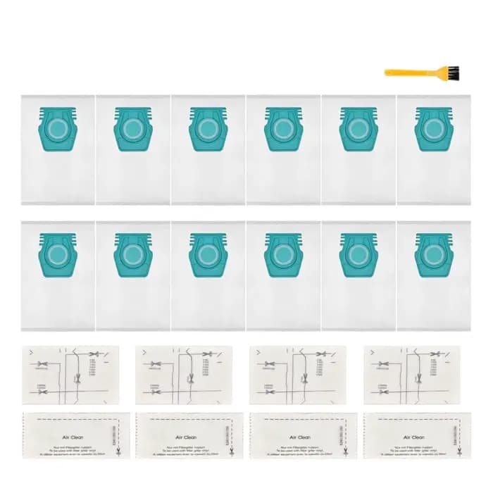 Sacs à poussière pour aspirateur, 12 pièces, compatibles avec les aspirateurs à cartouche Miele Guar