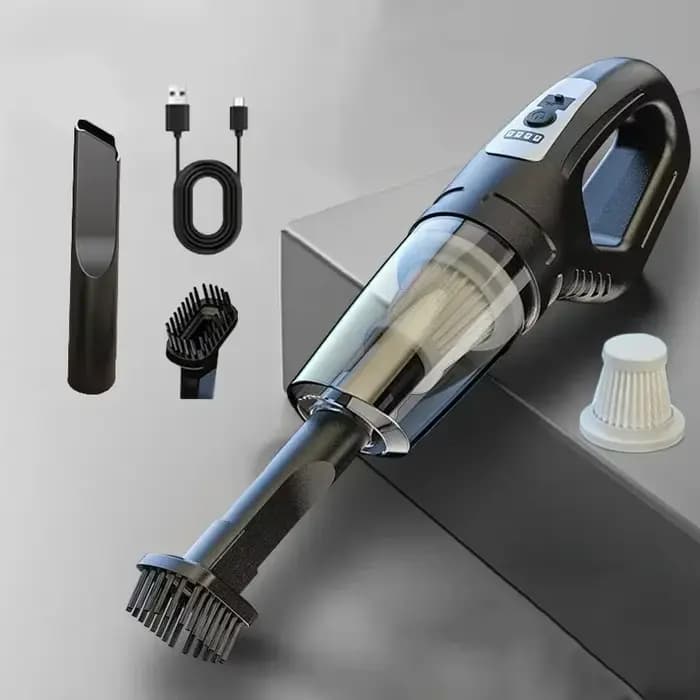 Aspirateur sans fil à aspiration puissante, Rechargeable, à main, Charge rapide, pour voiture, maiso