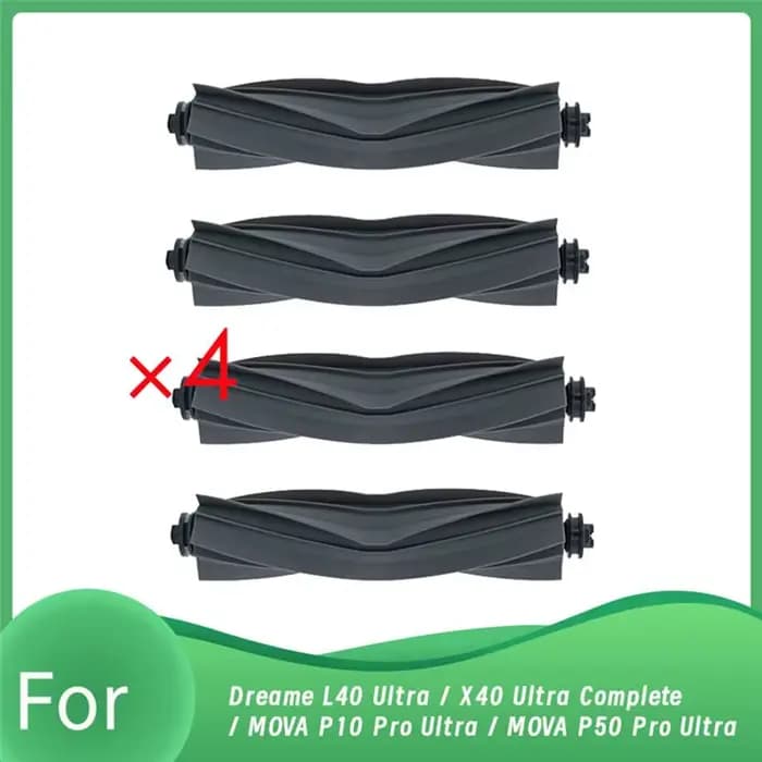 AEE2-4 brosses principales pour aspirateur robot Dreame L40 Ultra / X40 Ultra Complete / MOVA P10 Pr