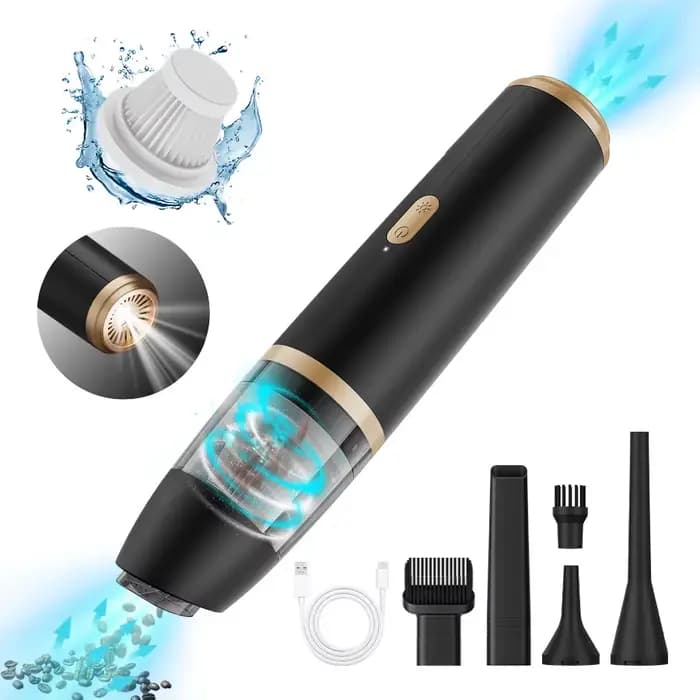BELIBUY aspirateur Portable pour la maison et la voiture nettoyage haute puissance tapis de bureau c