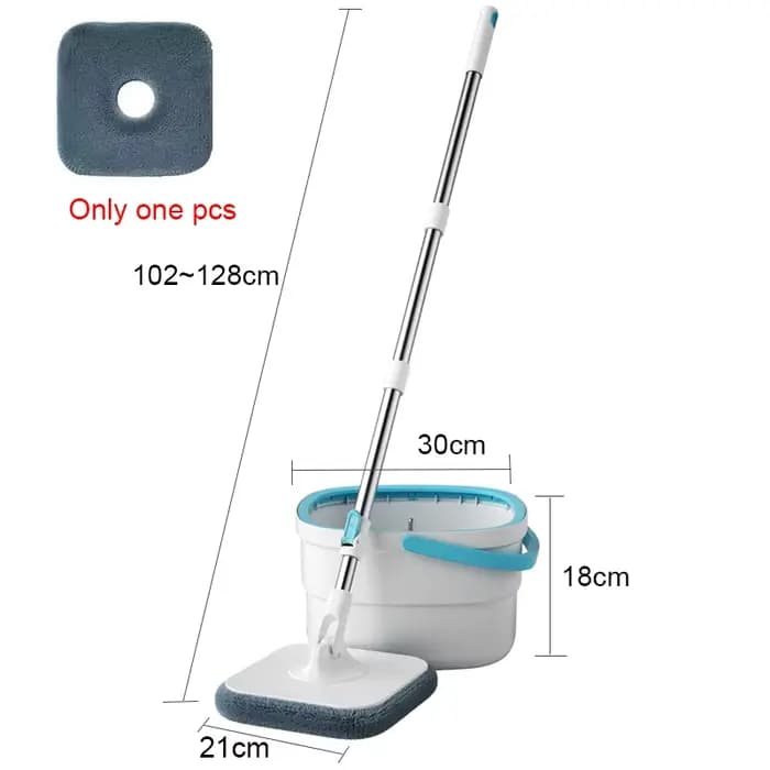 Vadrouilles outils de nettoyage de sol faciles à sécher, vadrouille à presser, nettoyage ménager 360