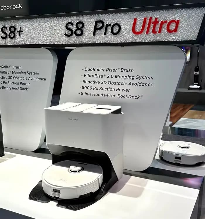OFFRE PROMO RoborockS S8 Pro Ultra Robot Aspirateur avec Station de Nettoyage Rock Dock Ultra