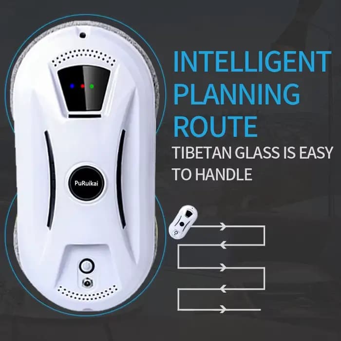 Robot aspirateur ultra-fin pour nettoyage de vitres, robot nettoyeur de vitres électrique, nettoyeur