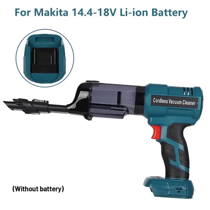 Aspirateur à main sans fil compatible avec les batteries Makita/Milwaukee/Dewalt/Bosch/Ryobi 18V, as