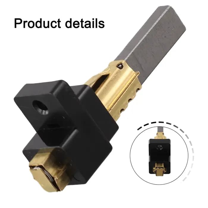 Kit de remplacement de balais de charbon pour moteurs d'aspirateur 6,5x11x32mm, avec conception rétr
