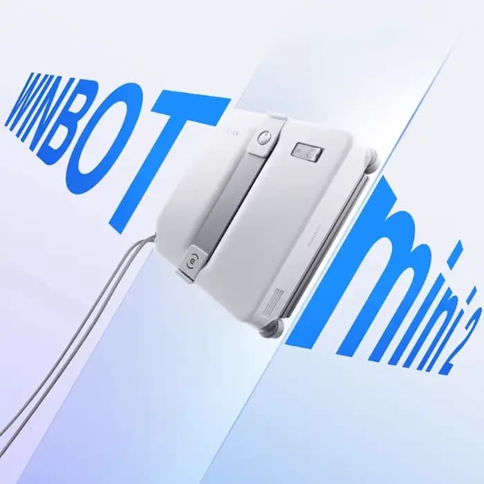 Nouveau robot intelligent ECOVACS 2026 pour le nettoyage des fenêtres WINBOT MINI2, robot nettoyeur 