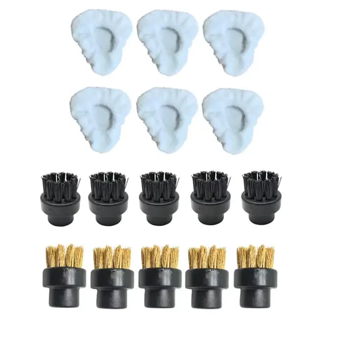 B64B-pour Dupray nettoyage à vapeur Triangle capot rond brosse Kit pour sols durs, carrelage coulis