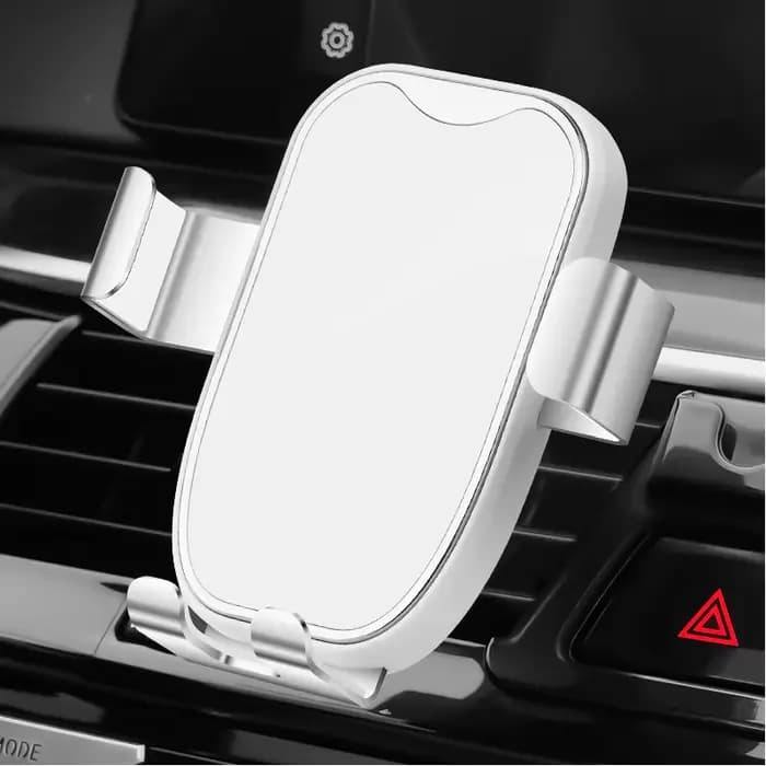 Support de téléphone portable télescopique à gravité pour grille d'aération de voiture, compatible a