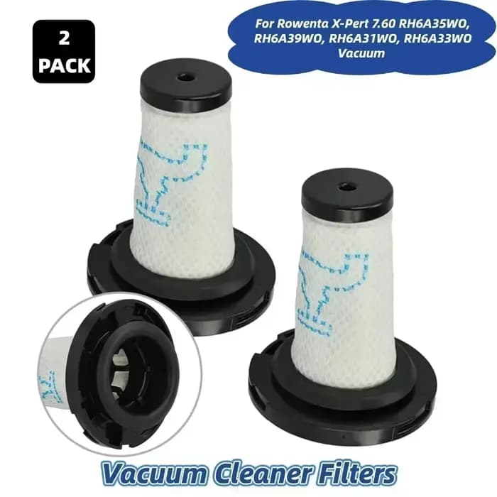 Filtres pour aspirateur Rowenta-x-pert 7.60 RH6A35WO, RH6A39WO, RH6A31WO, RH6A33WO, maintient les pe