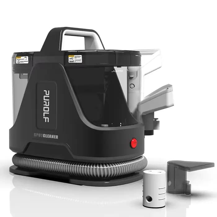 Nettoyeur vapeur professionnel humide et sec, portable et léger, pour le nettoyage des tapis, des vo