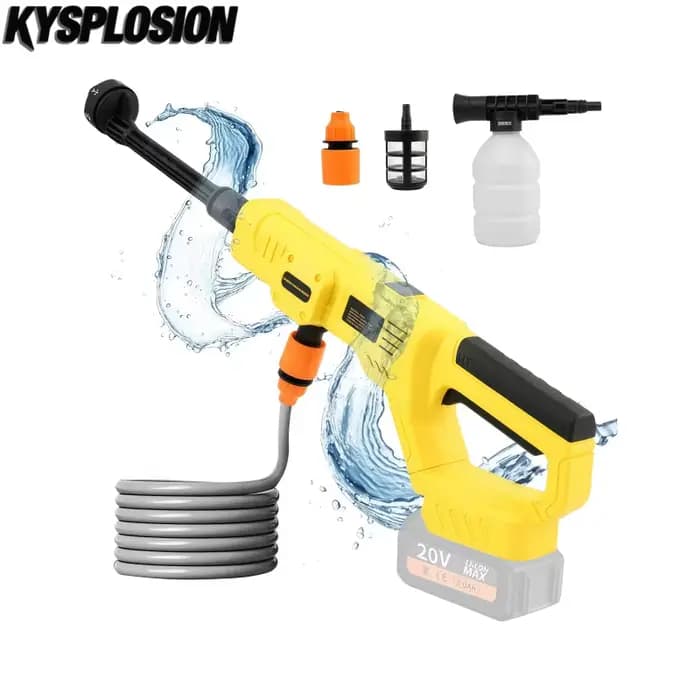 Nettoyeur haute pression sans fil pour batterie DeWalt 20V, 1000 PSI, portable, pour voiture, sol, j
