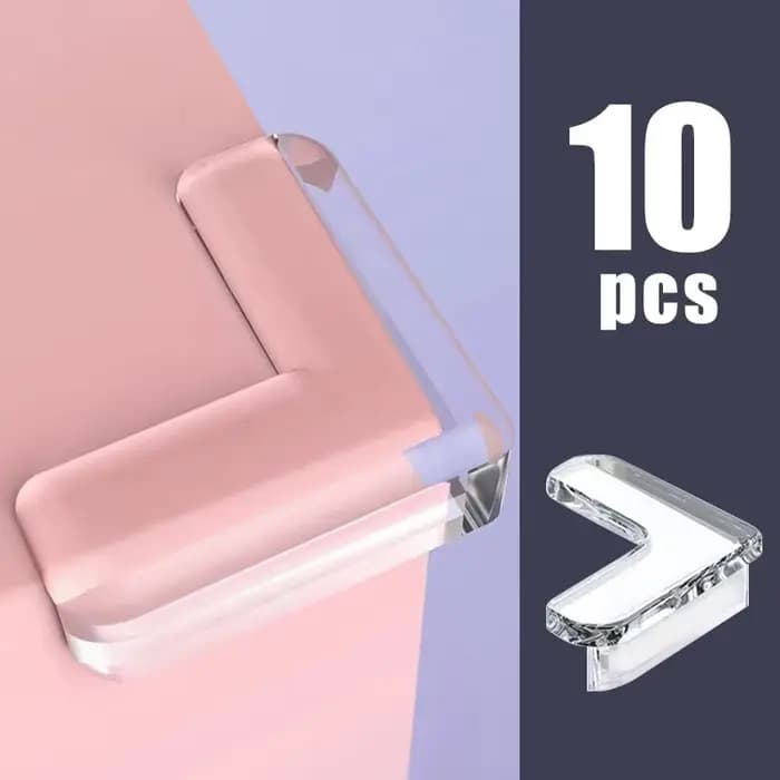 Protecteurs d'angle de meubles de Table basse Anti-collision transparents, doublure d'angle douce po