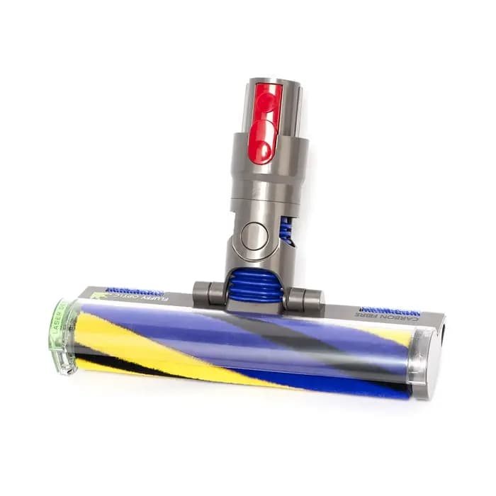 Tête de nettoyage LED douce et moelleuse pour aspirateur Dyson V7 V8 V10 Cyclone V11 Animal V15 Dete