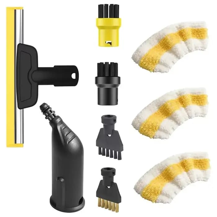 【CHOIX POPULAIRE】Pour nettoyeurs vapeur Karcher SC1 SC2 SC3 SC4 SC5 : Brosse ronde, brosses à joint,
