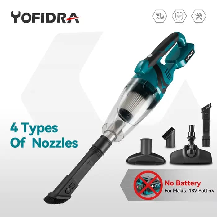 Makita – aspirateur électrique sans fil à main, double usage, Portable, haute puissance, nettoyage p
