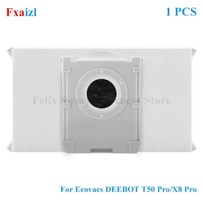 Sac à poussière pour aspirateur Ecovacs DEEBOT T50 Pro/T50 Omni/T50 Max Pro Omni/X8 Pro/X8 Pro Omni/