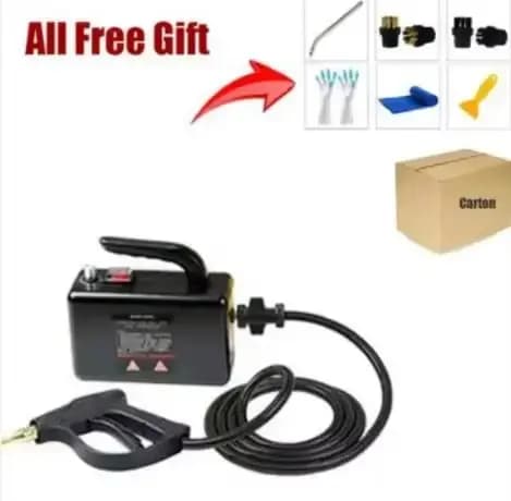 Nettoyeur à vapeur électrique domestique, prise 110V/220V, 2600W, cuiseur à vapeur Portable, brosse 