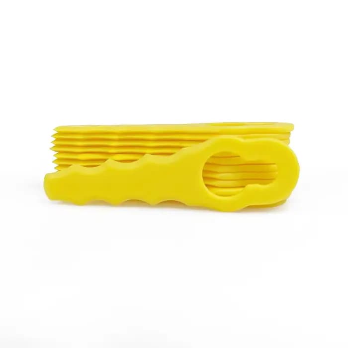 50PCPlastic tondeuse à gazon lame jardin une ligne poussée à la main tondeuse à gazon en forme de go