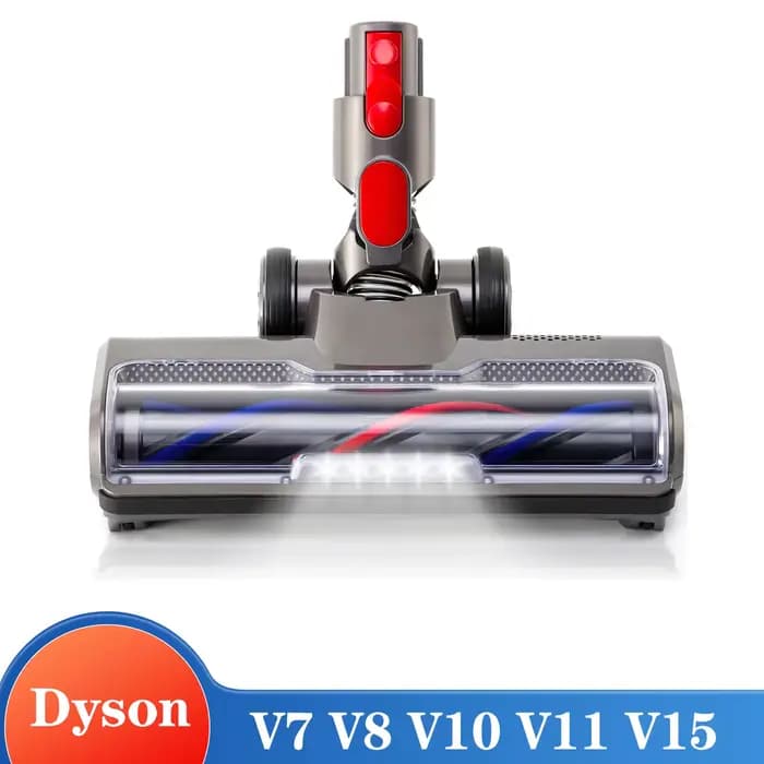 E.LUO – brosse à rouleau souple pour tête de sol, Compatible avec les aspirateurs Dyson V7 V8 V10 V1