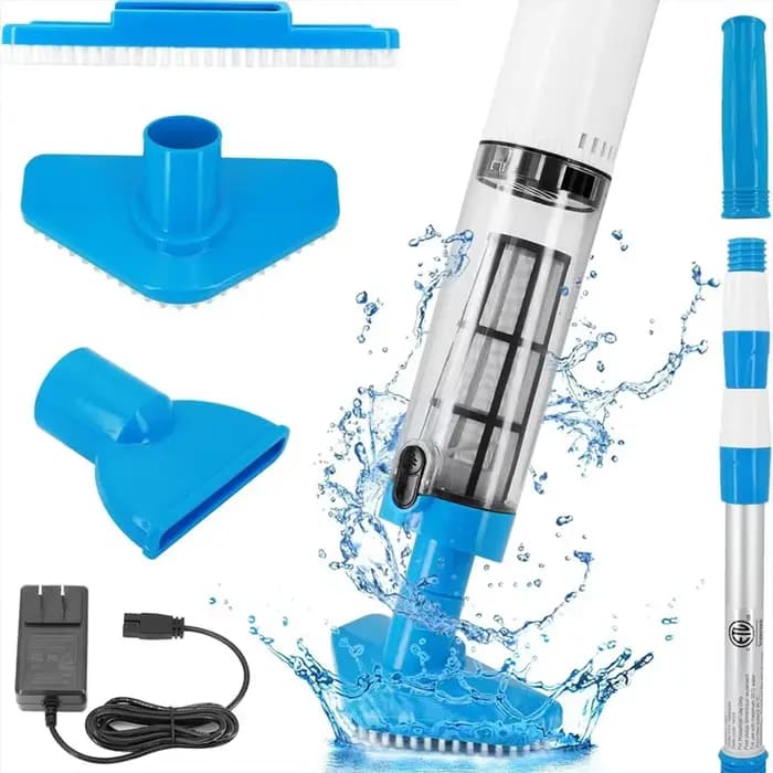 Aspirateur de piscine sans fil 3 en 1, nettoyeur à main, Rechargeable, longue durée de fonctionnemen
