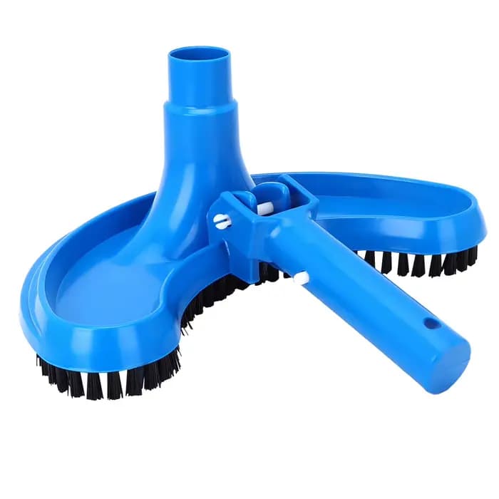 Tête d'aspirateur de piscine demi-lune flexible, tête d'aspiration incurvée, accessoire de livres