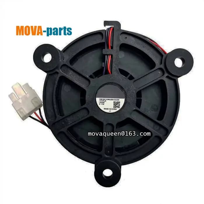 Accessoires de réfrigérateur 12VDC 0.11A Ventilateur de moteur de refroidissement GW10C12MS2BA-52 à 
