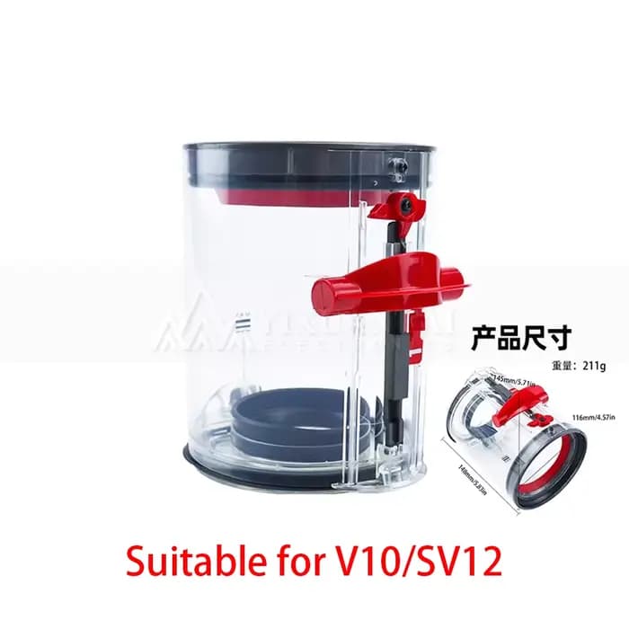 Pour Dyson V10 V11 accessoires cyclone collecteur de poussière bac à poussière poubelle filtre HEPA 