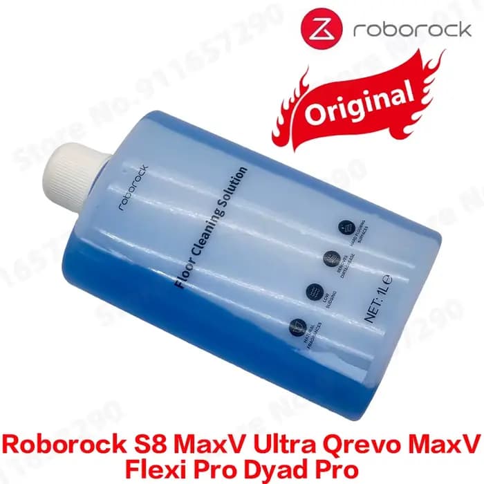 Solution de nettoyage de sol officielle et originale pour aspirateurs et serpillières Roborock S8 Ma