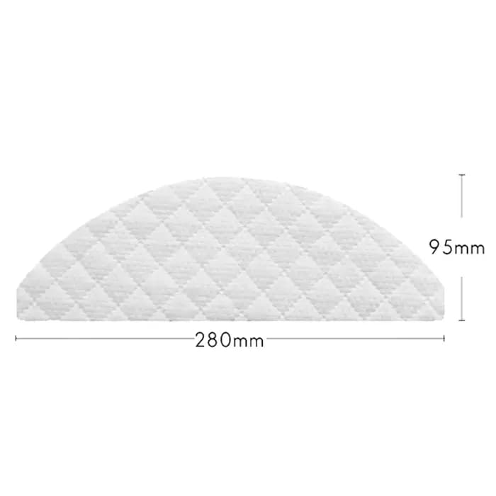 Colthèses de vadrouille jetables pour aspirateur ROIDMI EVE Plus, 30 pièces, lingettes jetables, acc