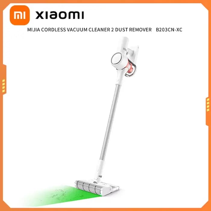 Aspirateurs sans fil XIAOMI MIJIA 2 Edition Affichage de la poussière, aspiration de 24 kPa, autonom