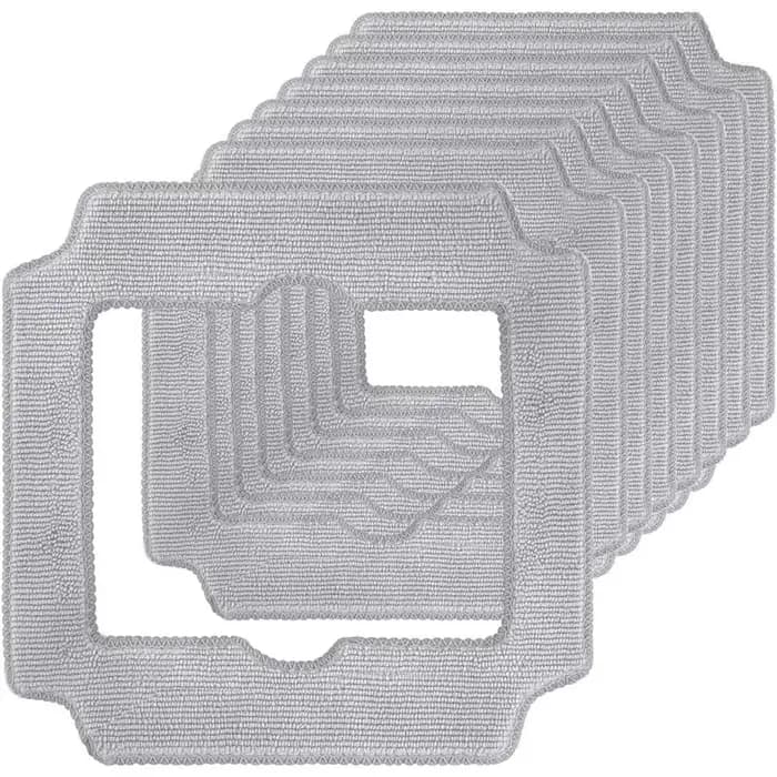 ECOVACS WINBOT MINI2 – tampons de nettoyage de remplacement, lot de 8, serpillière en microfibre lav