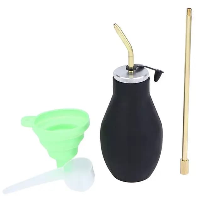 Pulvérisateur de poudre en terre de diatomées 8 oz, pulvérisateur de poudre compressible avec longue