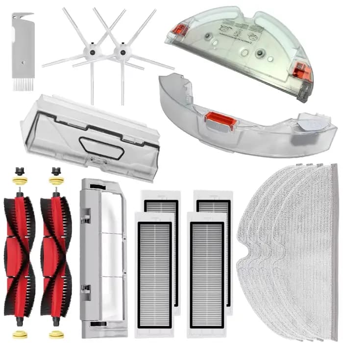 Pièces de rechange pour aspirateur pur XiaoMi Roborock s5 Max s6 MaxV s6, réservoir d'eau, boîte à p