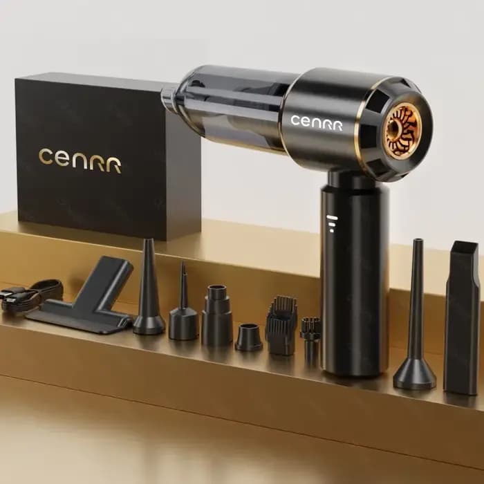 CENRR-998000PA Aspirateur de voiture sans fil portable, nettoyeur sans fil, machine à livres, aspira