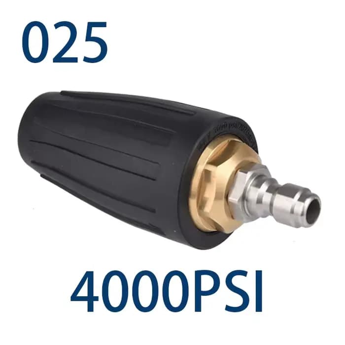 Pulvérisateur à buse Turbo rotative à 360 °, avec connexion rapide de 1/4 pouces, 4000 PSI, nettoyeu