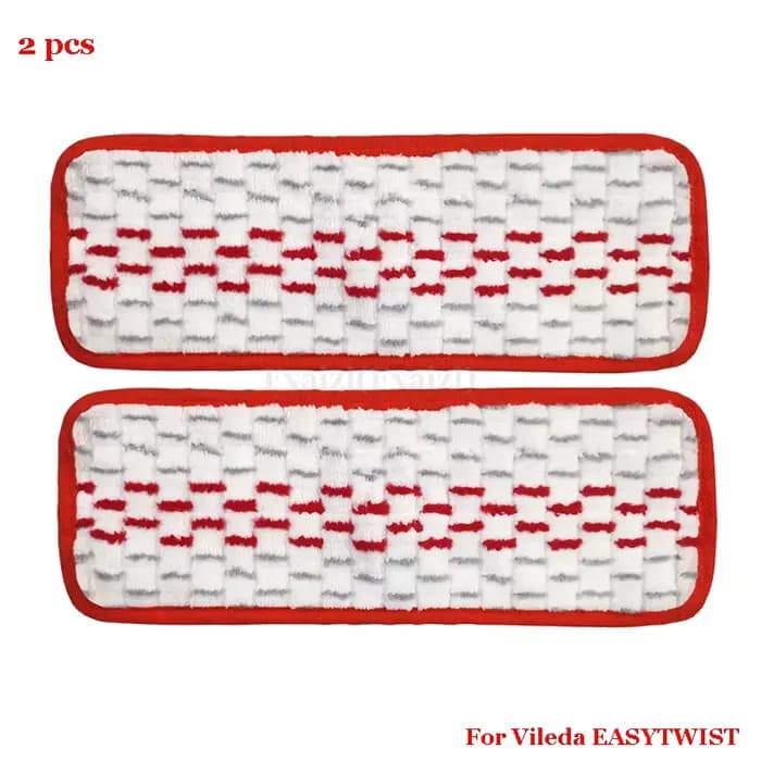 Chiffon de vadrouille lavable pour Vileda EASYTWIST, tampons de nettoyage en Microfibre, pièces de r