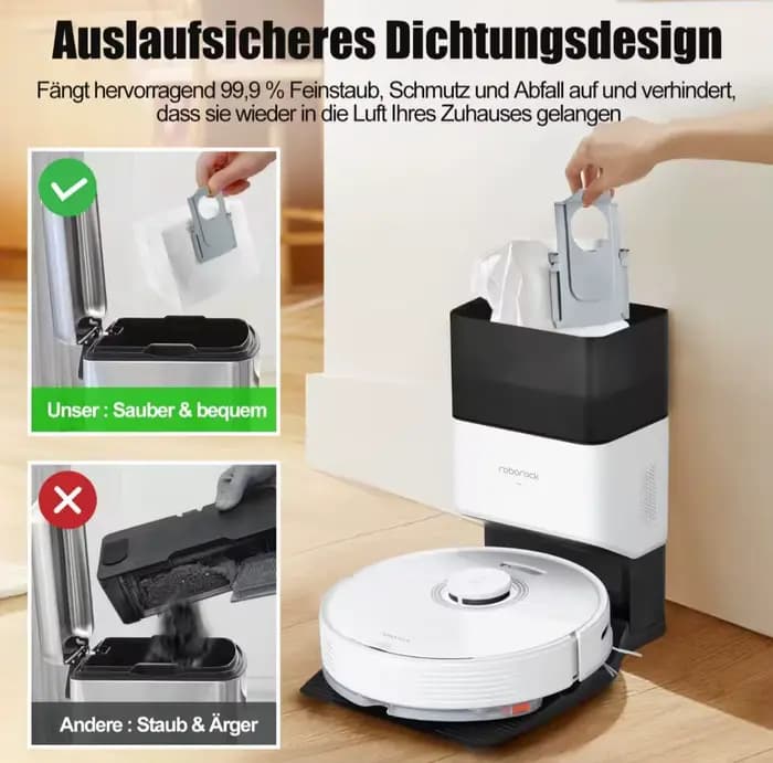 Sacs à poussière et accessoires pour robots aspirateurs Roborock S8