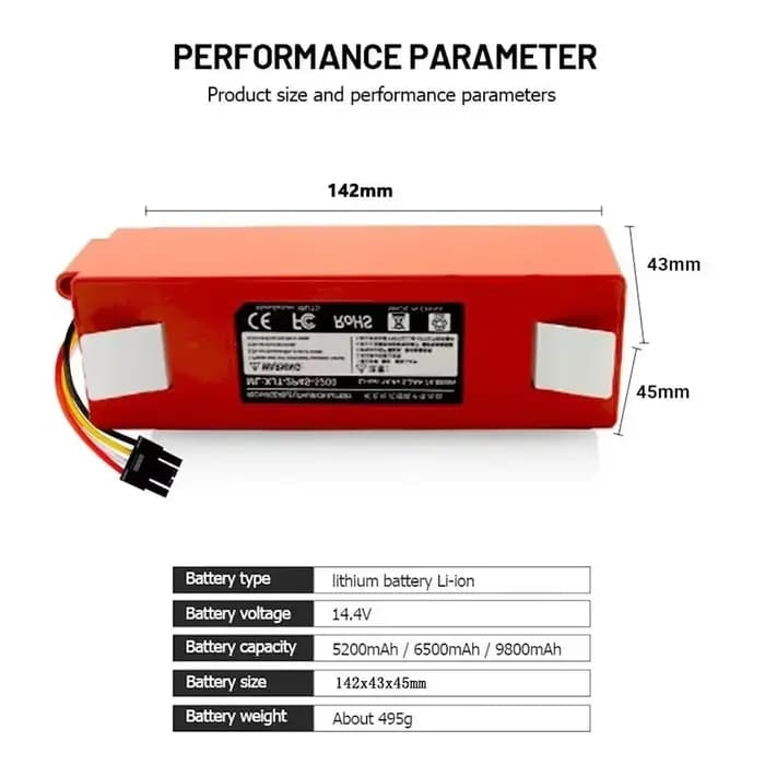 Remplacement de la batterie de l'aspirateur robot BRR-2P4S-5200S